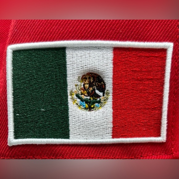 NEW San Diego Padres PRO STANDARD Red Mexico Side Patch Flat Brim Cap Gray UV - Picture 8 of 10